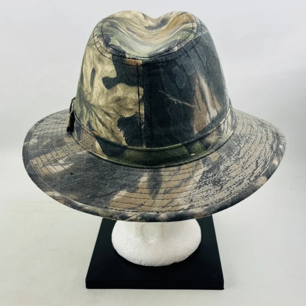 Outdoor Cap Company Camo Fedora Hat Mens L Camouflage Hunting Fishing
